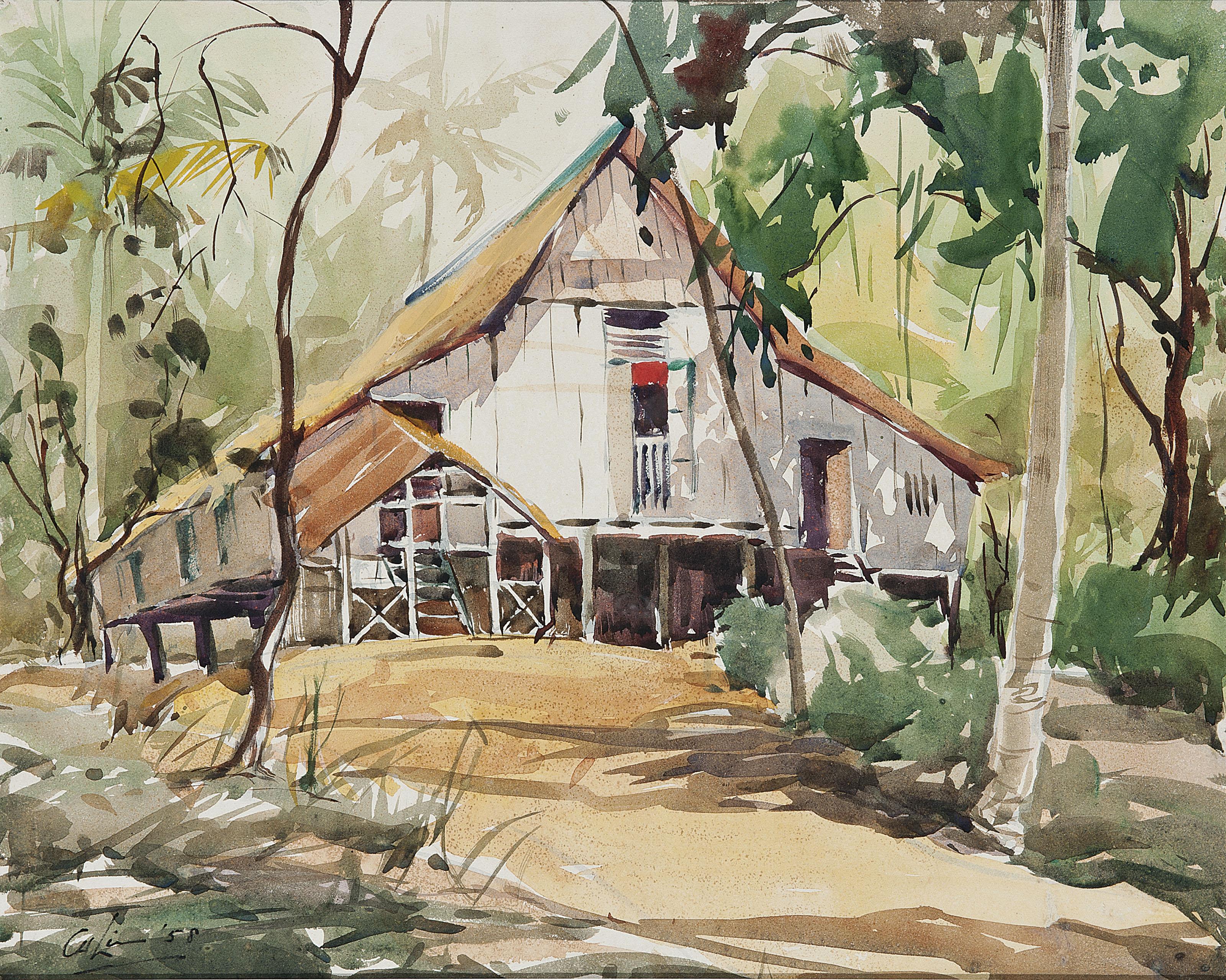 Lim Cheng Hoe - Kampung in Tanah Merah