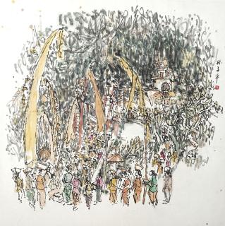 Lim Tze Peng - Ceremony in Bali