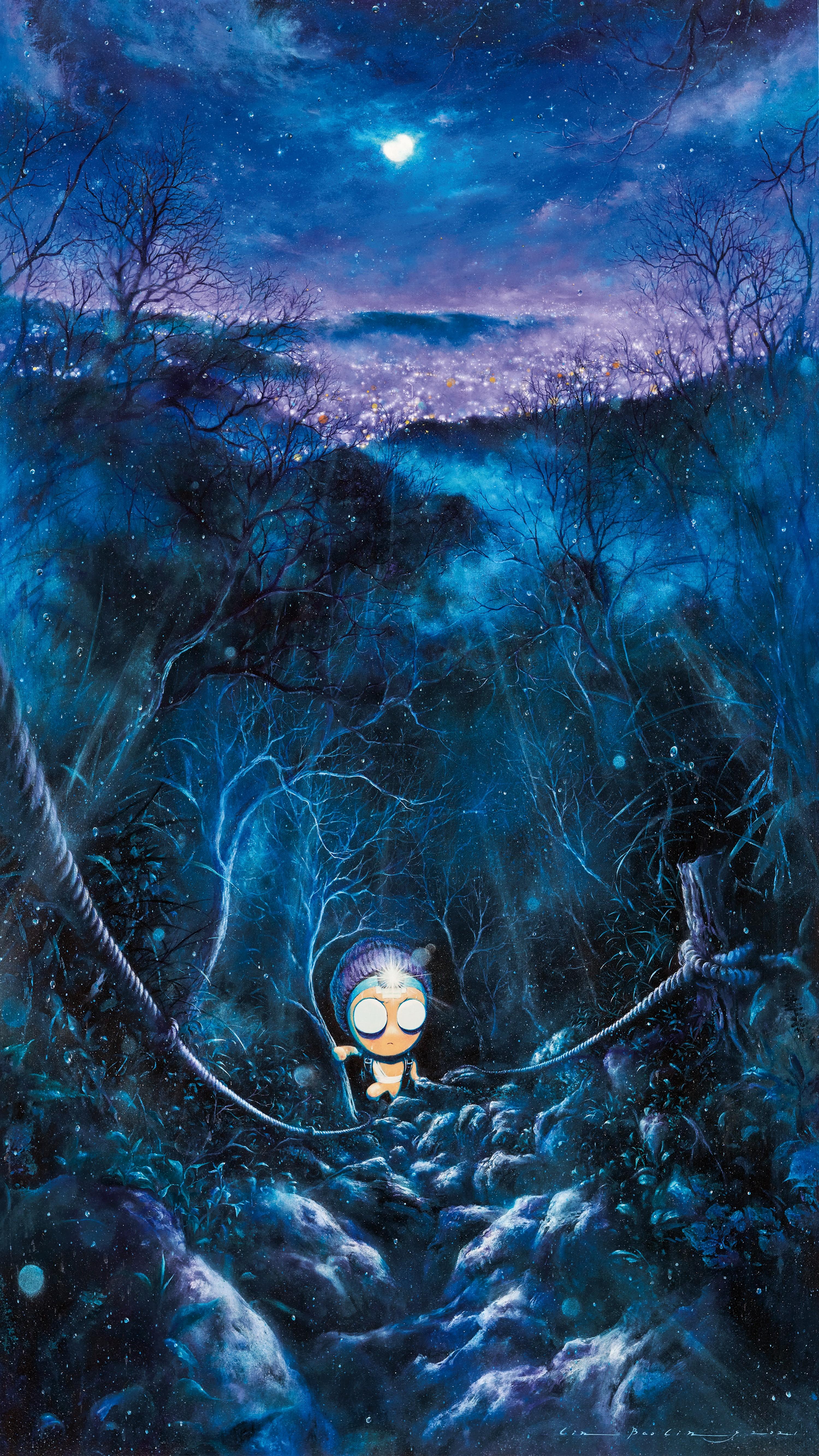 Lin Bao Ling - Night Out(Painted in 2021)