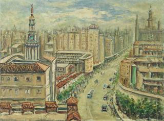 Lin Dachuan - Shanghai Cityscape