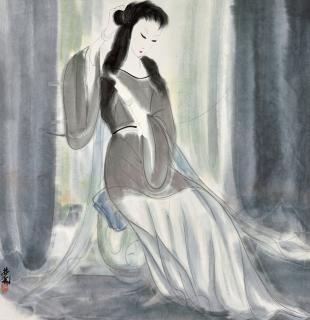 Lin Fengmian - A Lady