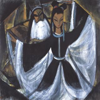 Lin Fengmian - Beauty Defies Tyranny