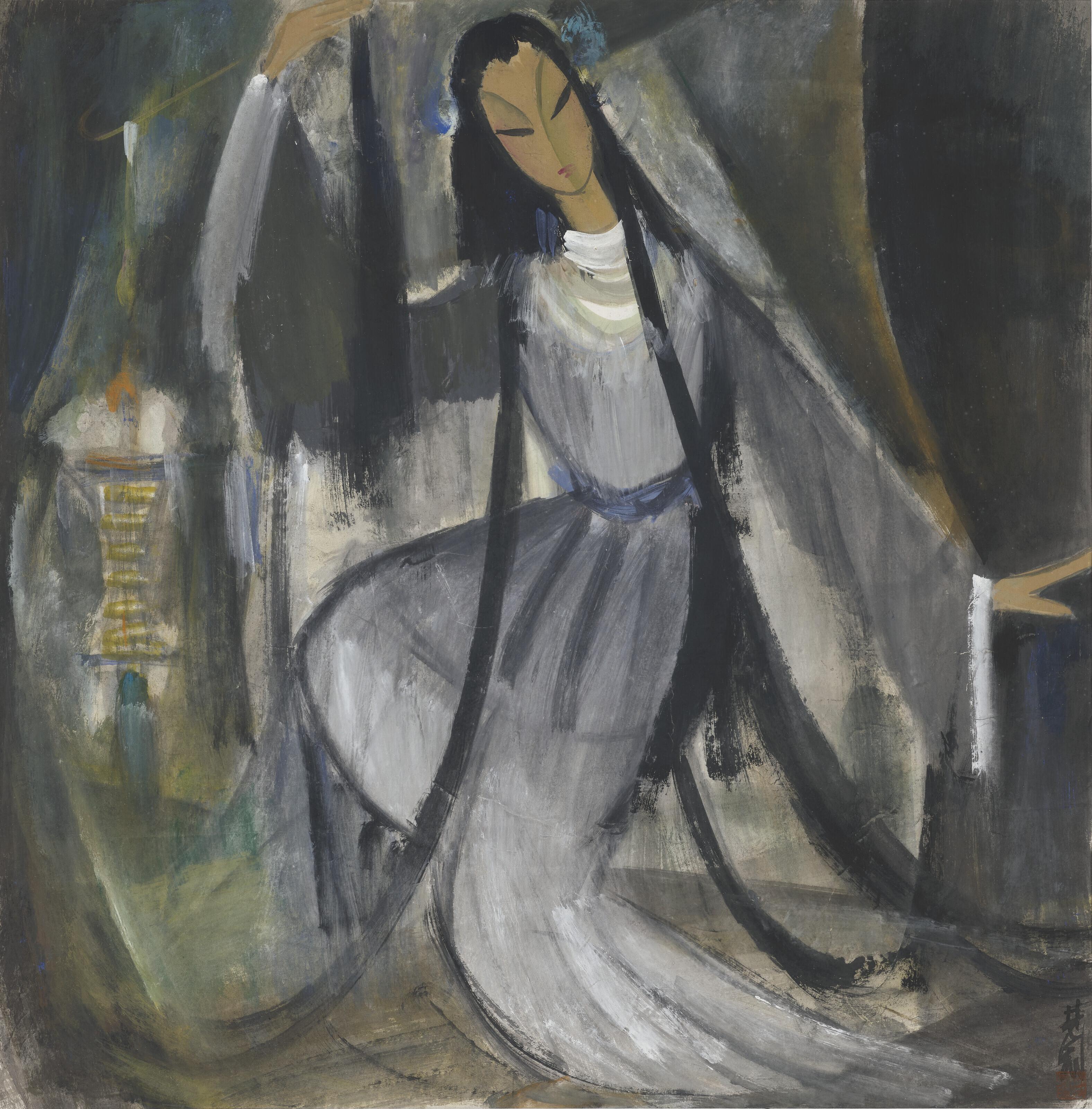 Lin Fengmian - Dancing Lady