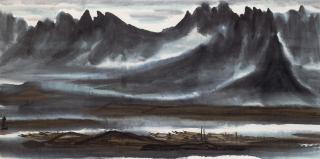 Lin Fengmian - Gorges of the Yangzi River