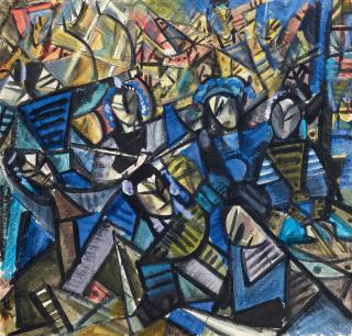 Lin Fengmian - Hegemony Among Opera Figures