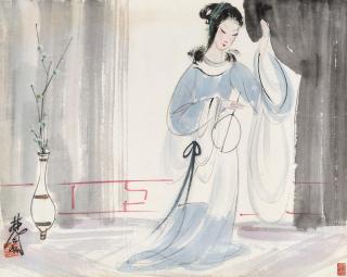 Lin Fengmian - Lady