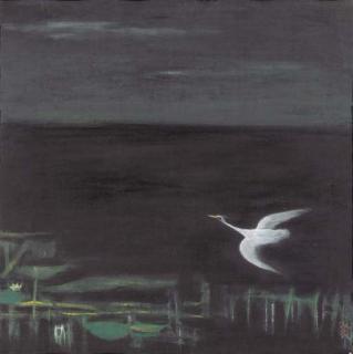 Lin Fengmian - Night Pond
