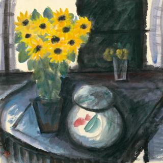 Lin Fengmian - Still Life(Painted in 1959)