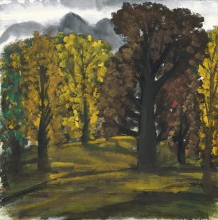 Lin Fengmian - The Woods In Autumn