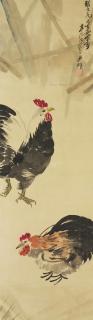 Lin Fengmian - Two Chickens
