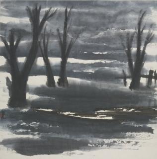 Lin Fengmian - Wintry Trees