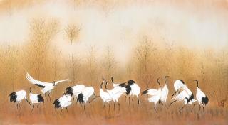 Lin Hukui - Cranes