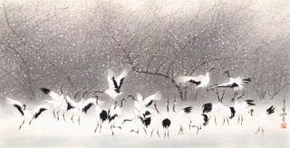 Lin Hukui - Cranes