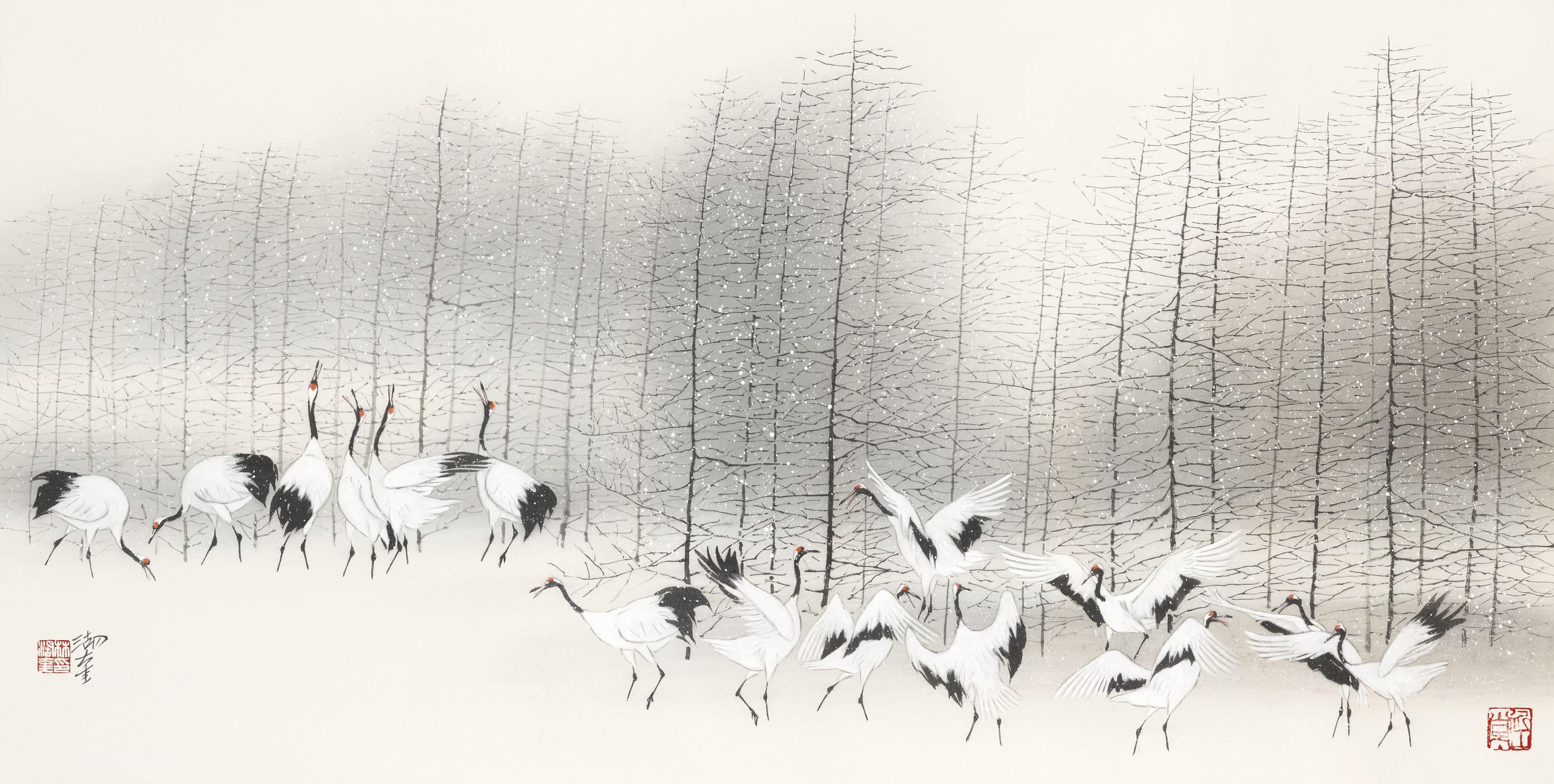 Lin Hukui - Dancing In Auspicious Snow