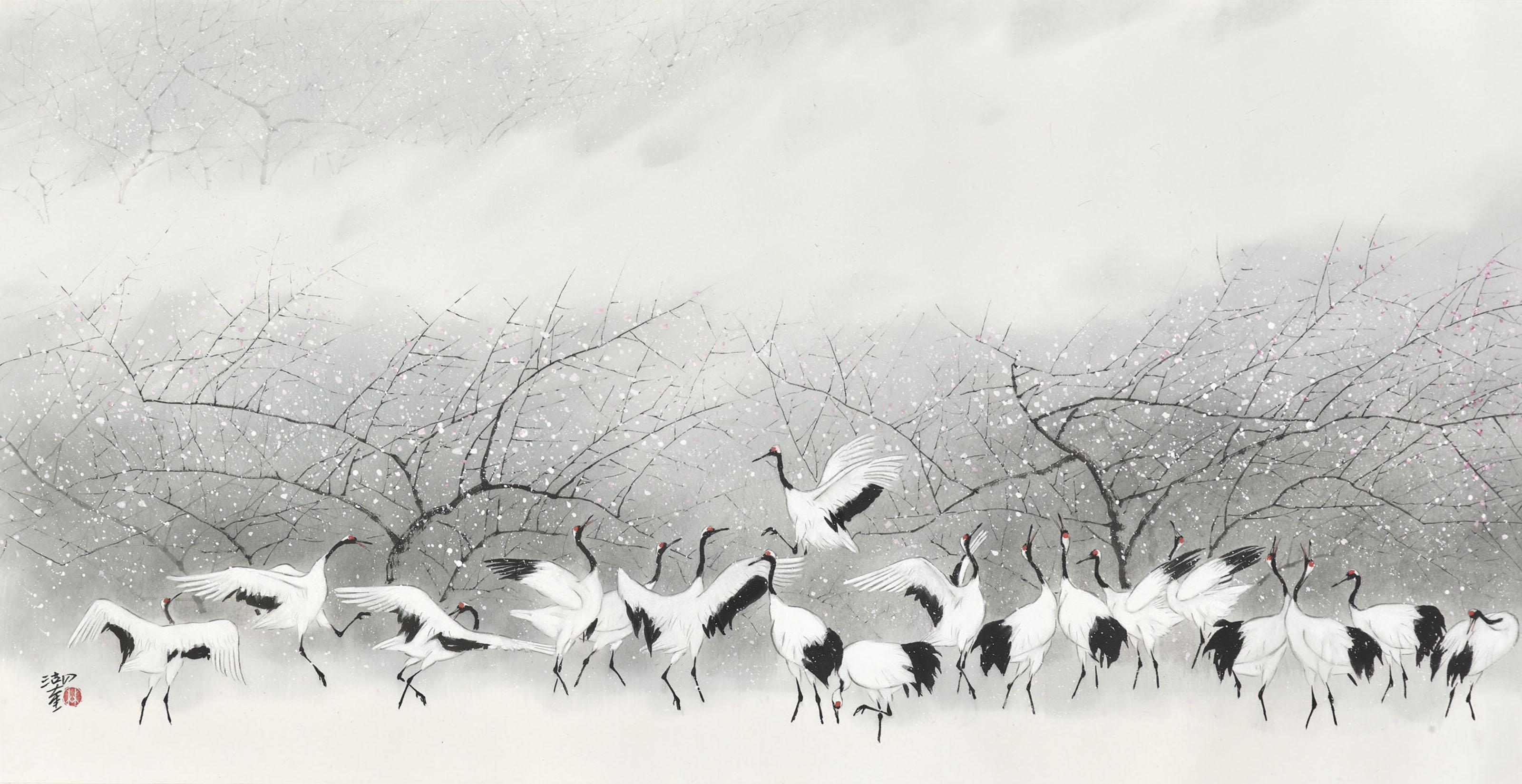 Lin Hukui - Dancing in Snow