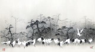Lin Hukui - Longevity Cranes