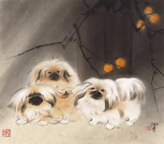 Lin Hukui - Three Dogs