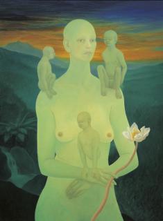 Lin Ju - Happy Birthday, Frida Kahlo