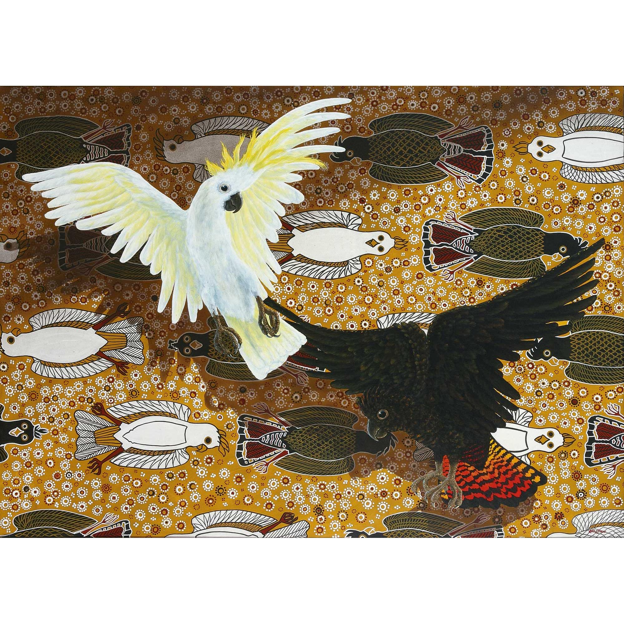 Lin Onus - Australian Breeark And Ngarak