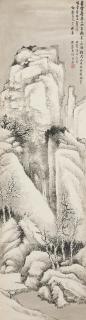 Lin Shu - Snow Landscape, 1914