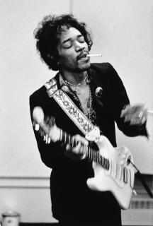 Linda Mccartney - Jimi Hendrix, NY, 1960s, printed 1992