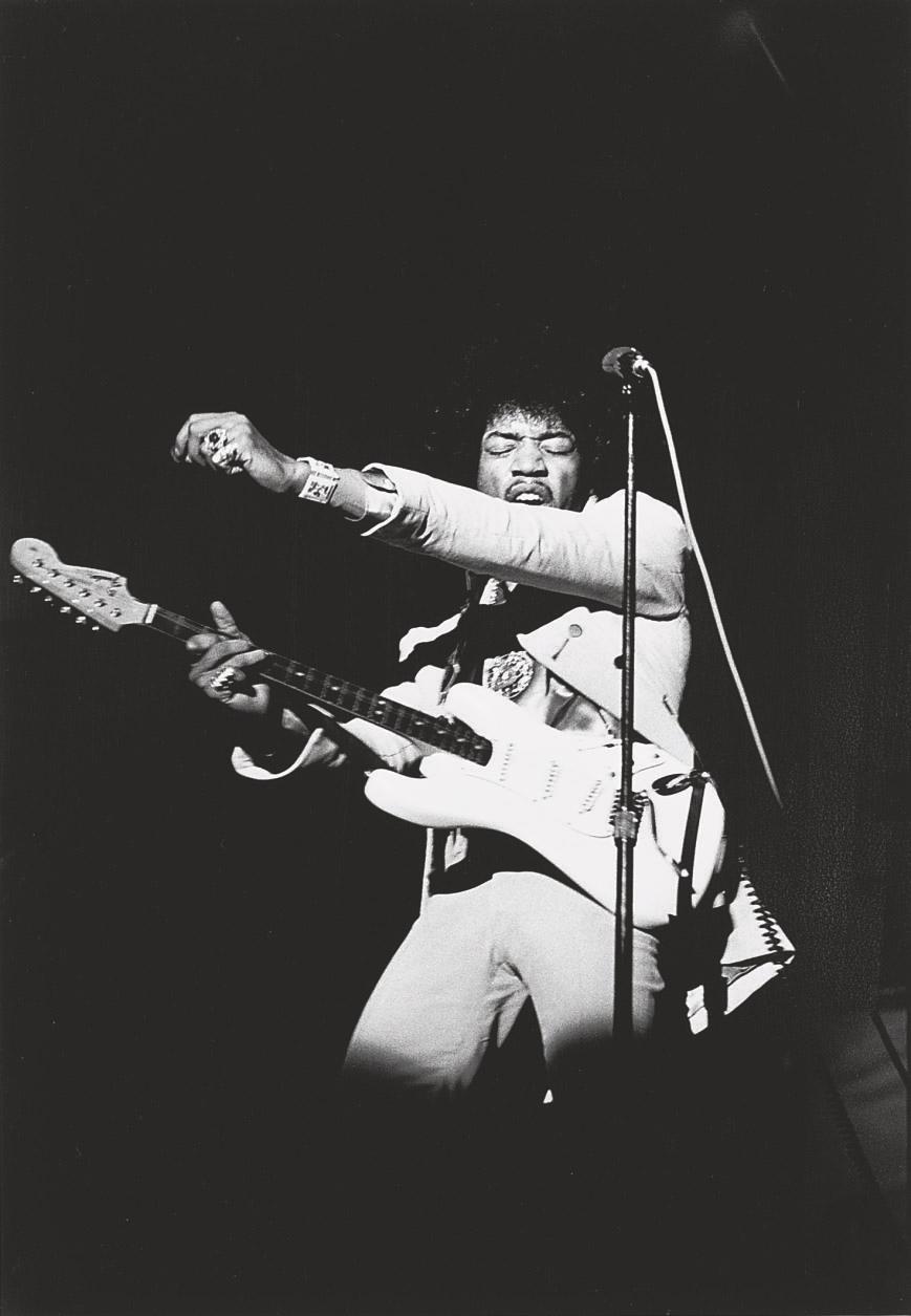 Linda McCartney - Jimi Hendrix, Rheingold Festival, Central Park, 1967