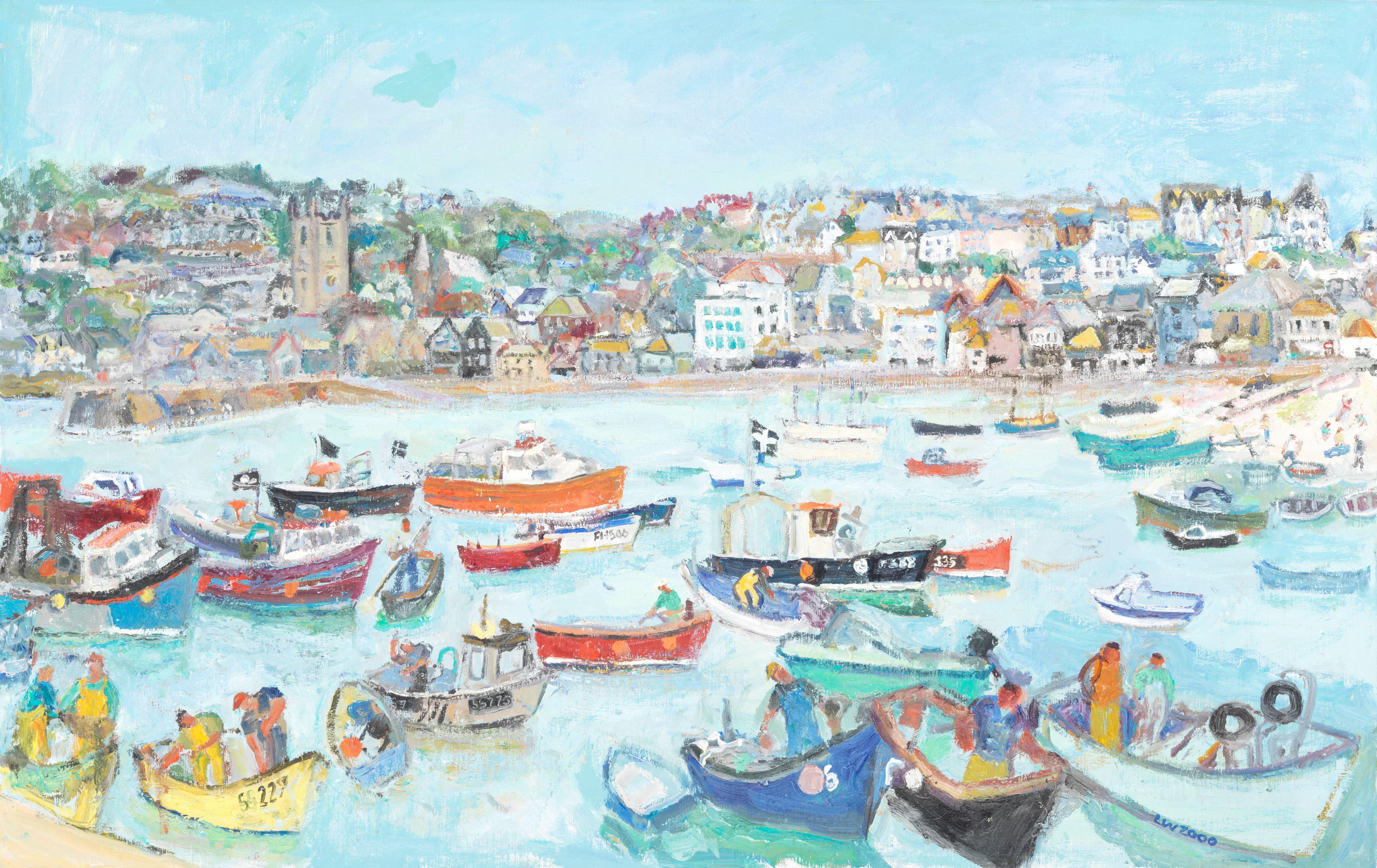 Linda Weir - All Across St Ives (unframed)
