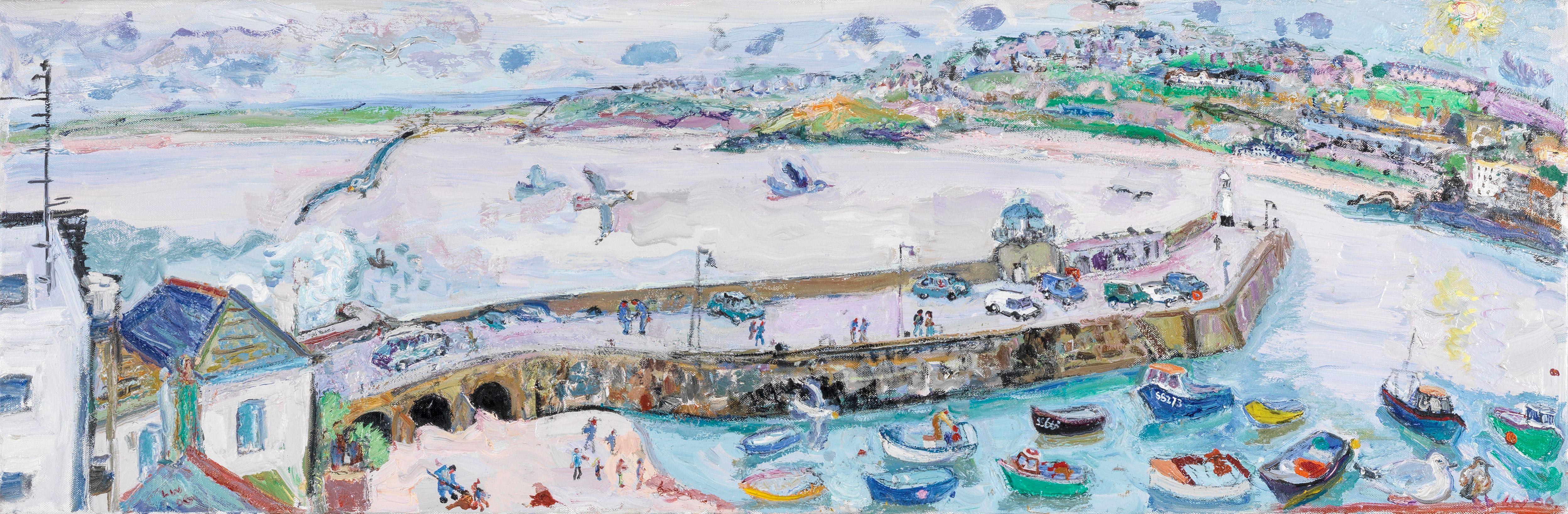 Linda Weir - Rose Tendre Harbour, St Ives
