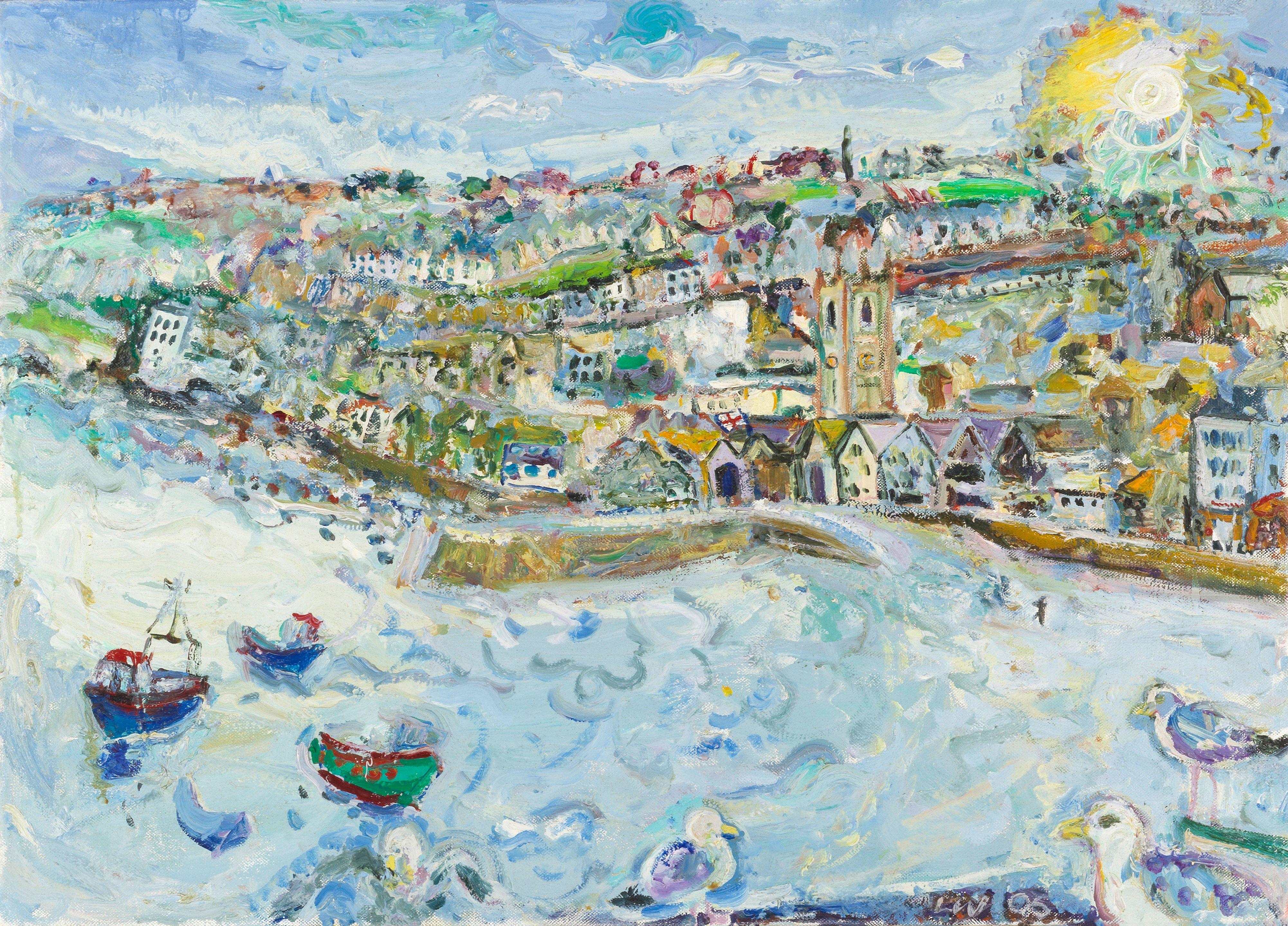 Linda Weir - Terry Frost Sun St Ives Inspiration