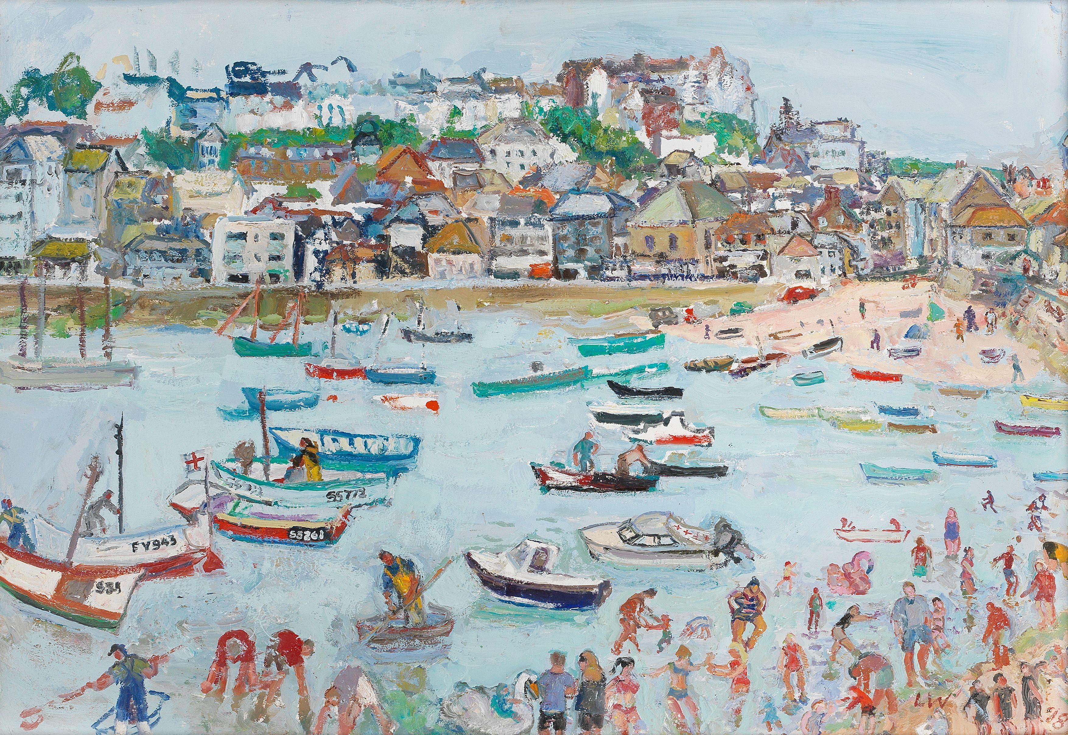 Linda Weir - The Harbour at St Ives