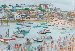 Linda Weir - The Harbour at St Ives