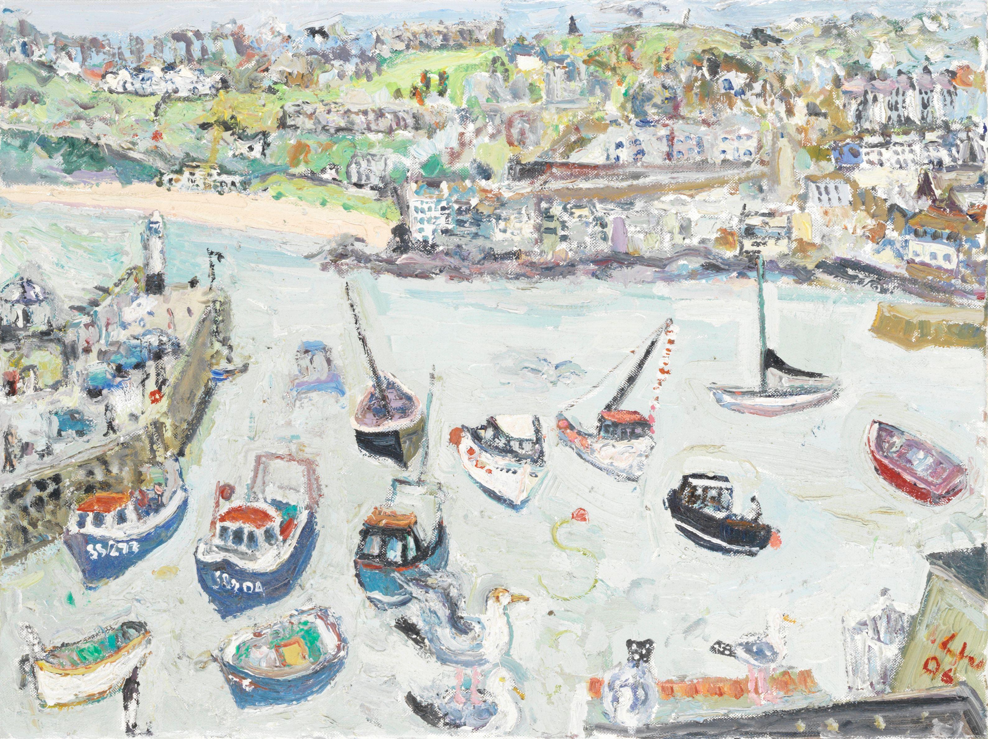 Linda Weir - View From Back Road West, St Ives