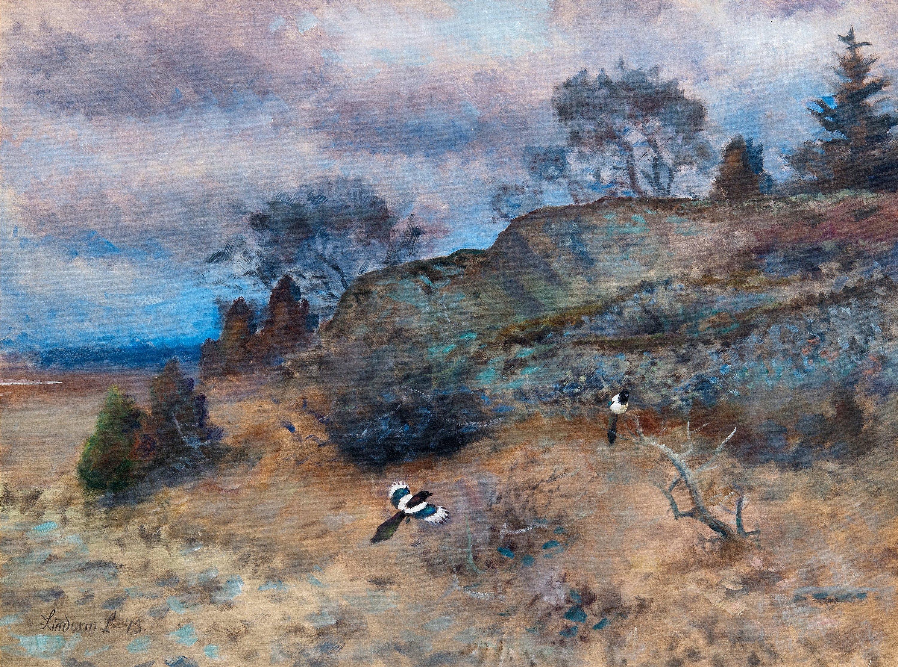 Lindorm Liljefors - Magpie In Summer Lush.