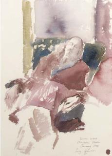 Lindy Guinness - Duncan Grant Asleep