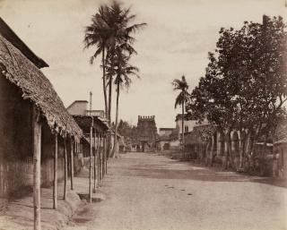 Linnaeus Tripe - The Approach to the Temple at Trivadi