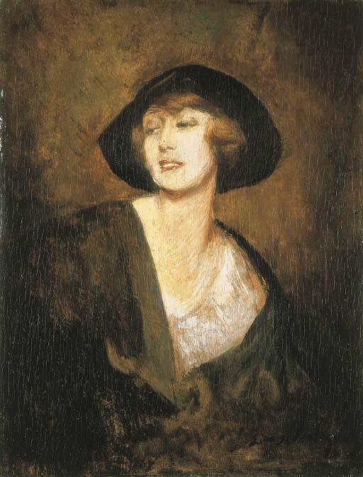 Lino Selvatico - Signora elegante