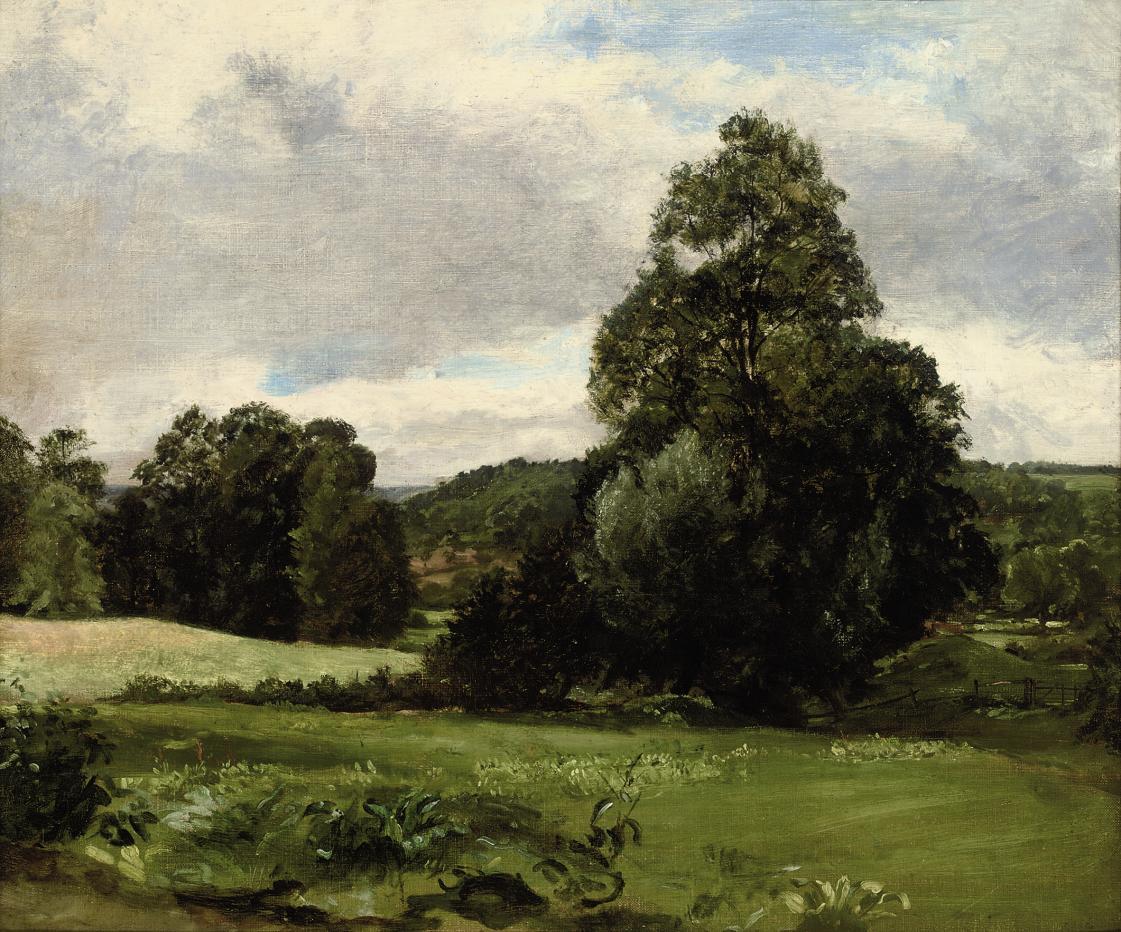 Lionel Bicknell Constable - View of the entrance to Fen Lane