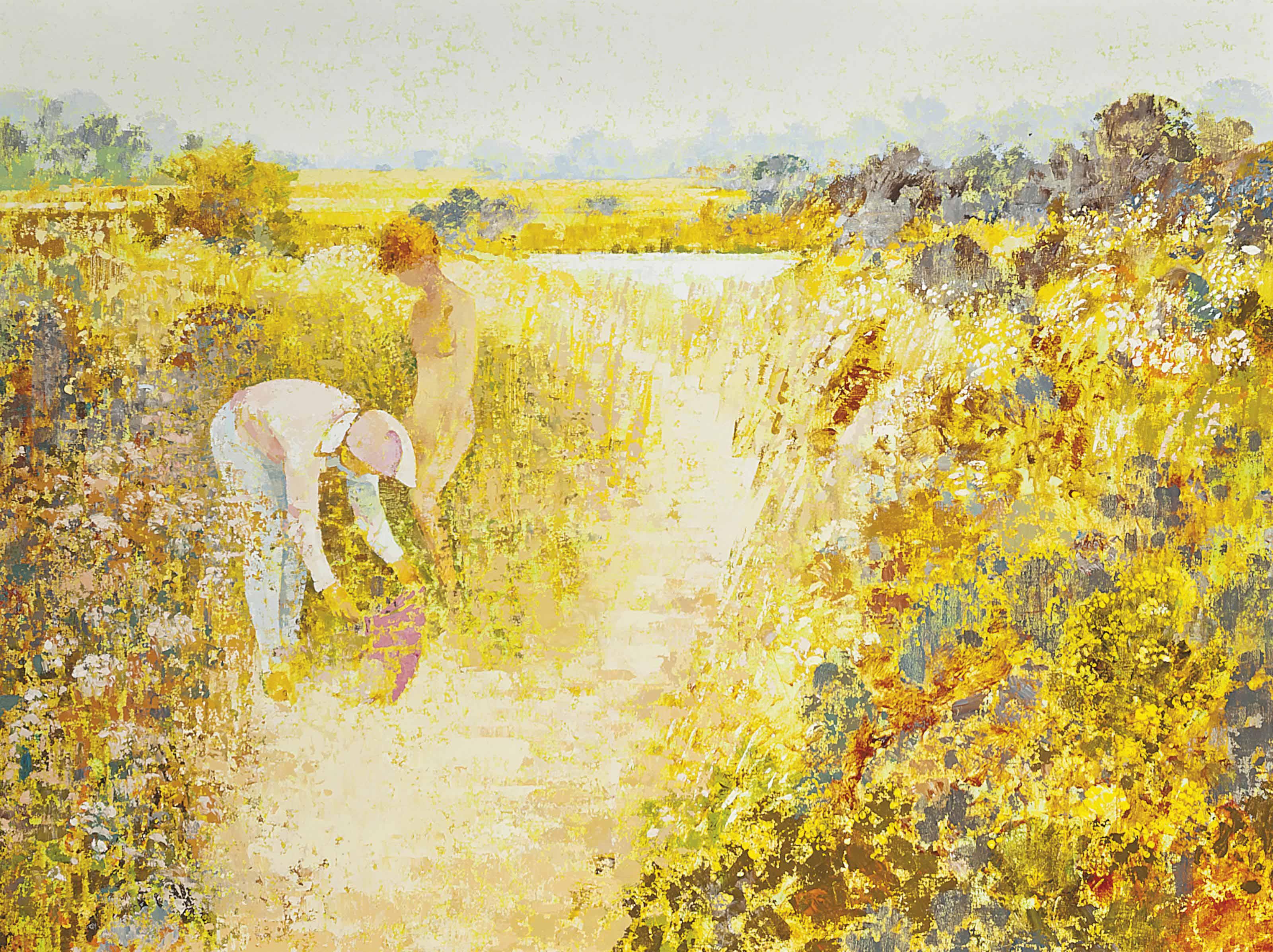 Lionel Bulmer - Bathers at Benacre