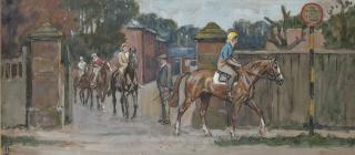 Lionel Dalhousie Robertson Edwards, R.I., R.C.A. - Newmarket, Freemason Lodge - Capt. C. Boyd-Rochford