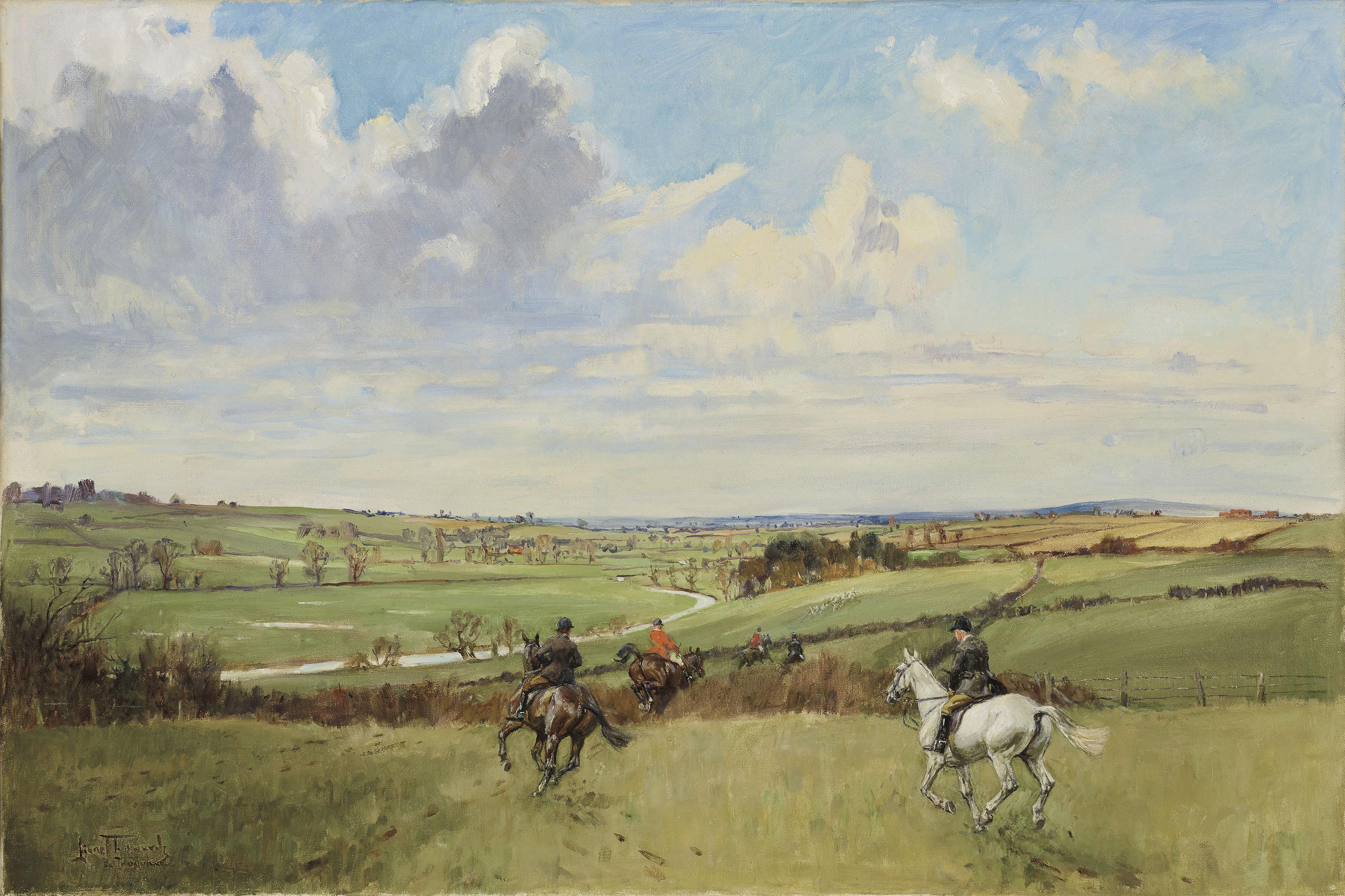 Lionel Dalhousie Robertson Edwards, R.I., R.C.A. - The South Oxfordshire Vale