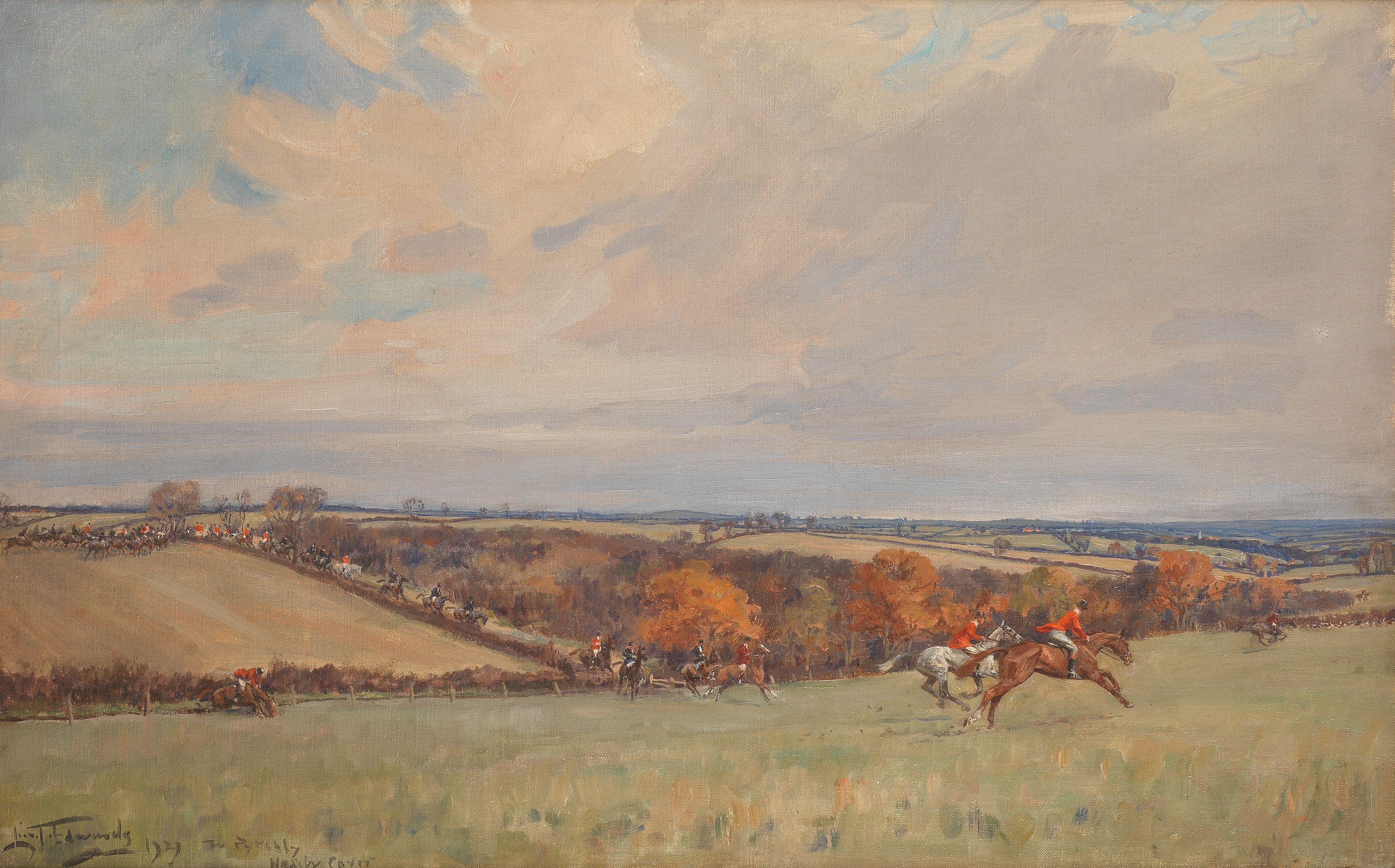 Lionel Dalhousie Robertson Edwards, RI, RCA - The Pytchley, Naseby Cover