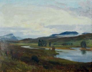 Lionel Dalhousie Robertson Edwards - Highland cattle