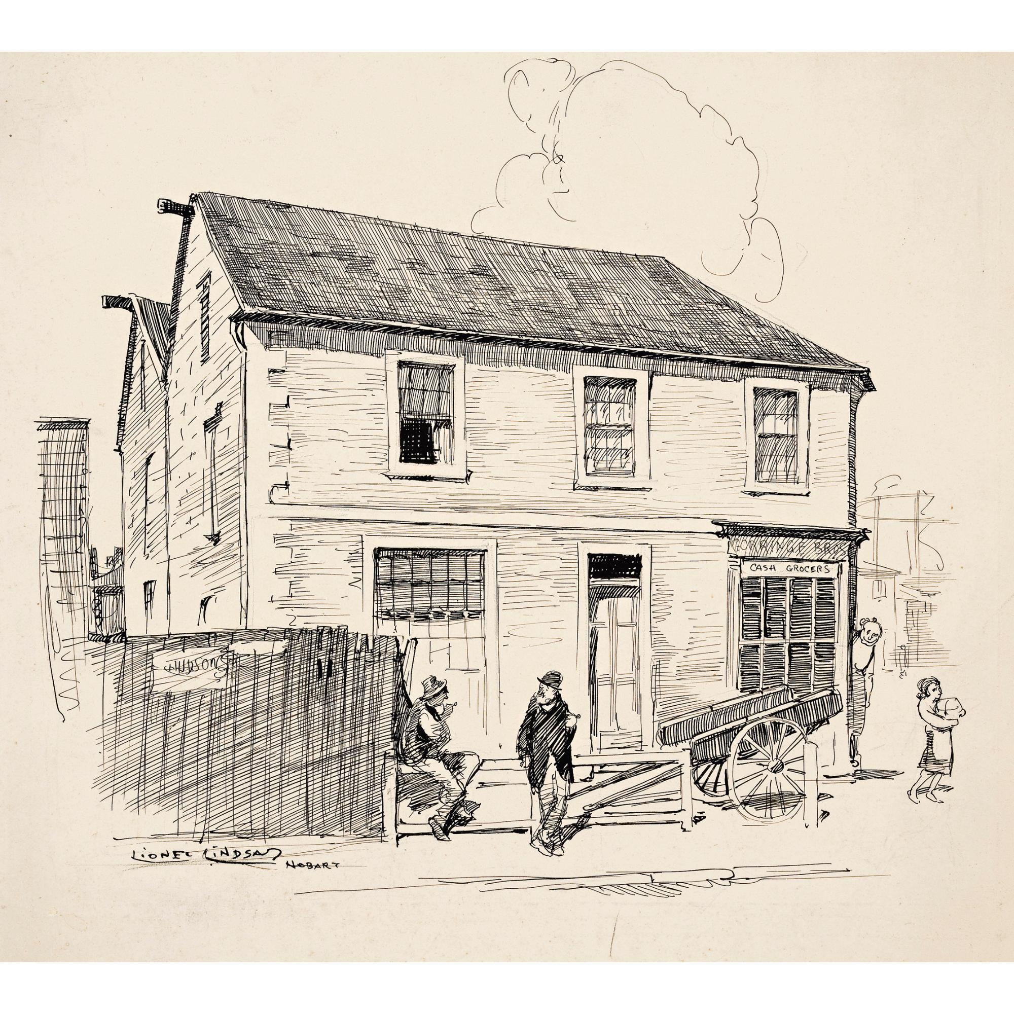 Lionel Lindsay - Australian Folio Of Drawings