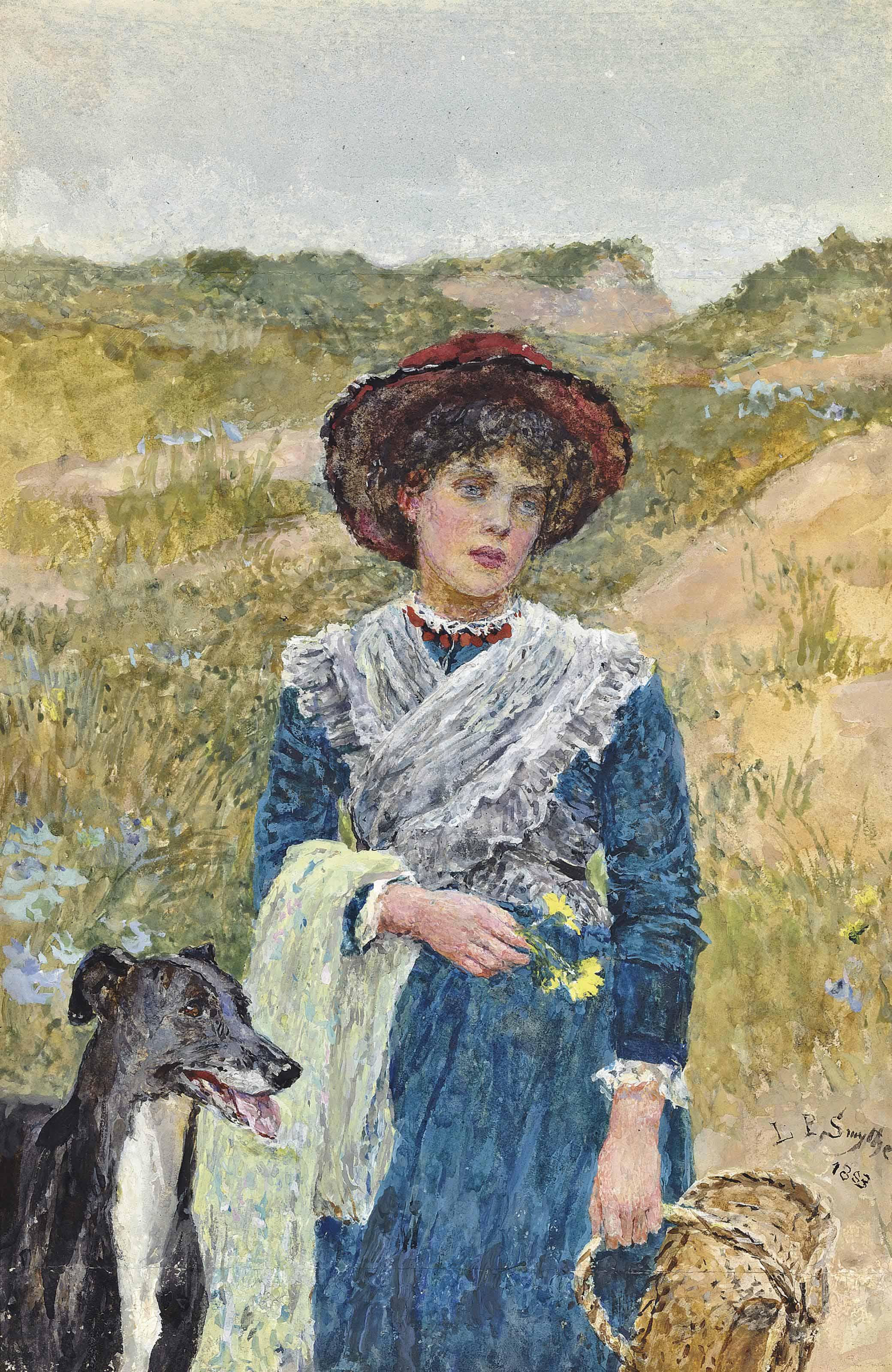 Lionel Percy Smythe, R.A., R.W.S. - Across The Sand Dunes