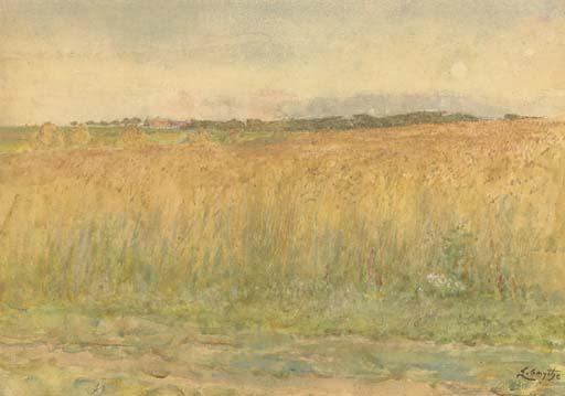 Lionel Percy Smythe, R.A., R.W.S - Cornfield