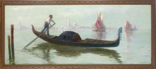 Lionel Walden - Gondola in Venice
