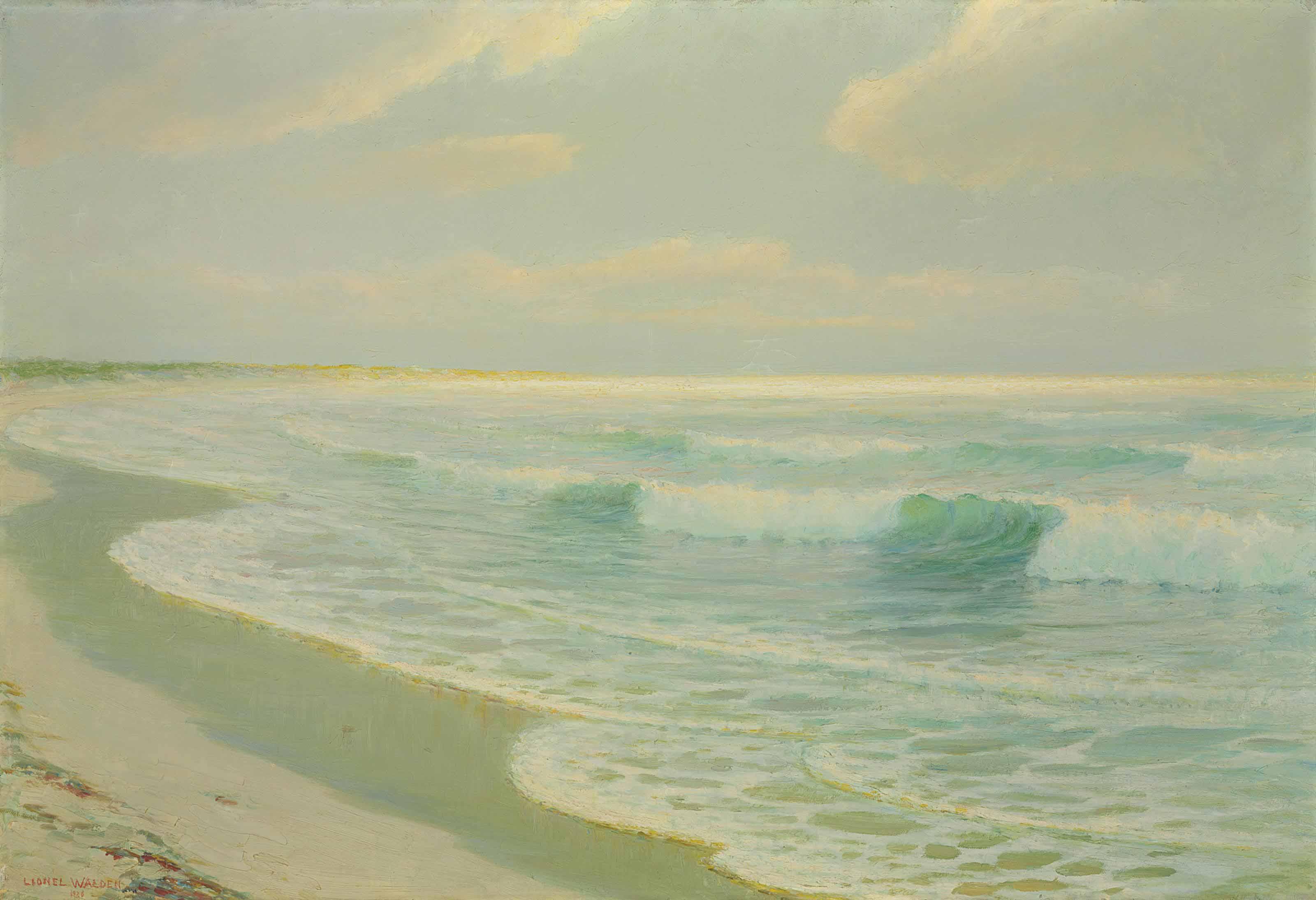 Lionel Walden - Quiet Sea Coming to Hawaiian Shore