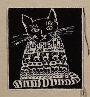 Lisa Anne Auerbach - cat in a sweater (black)