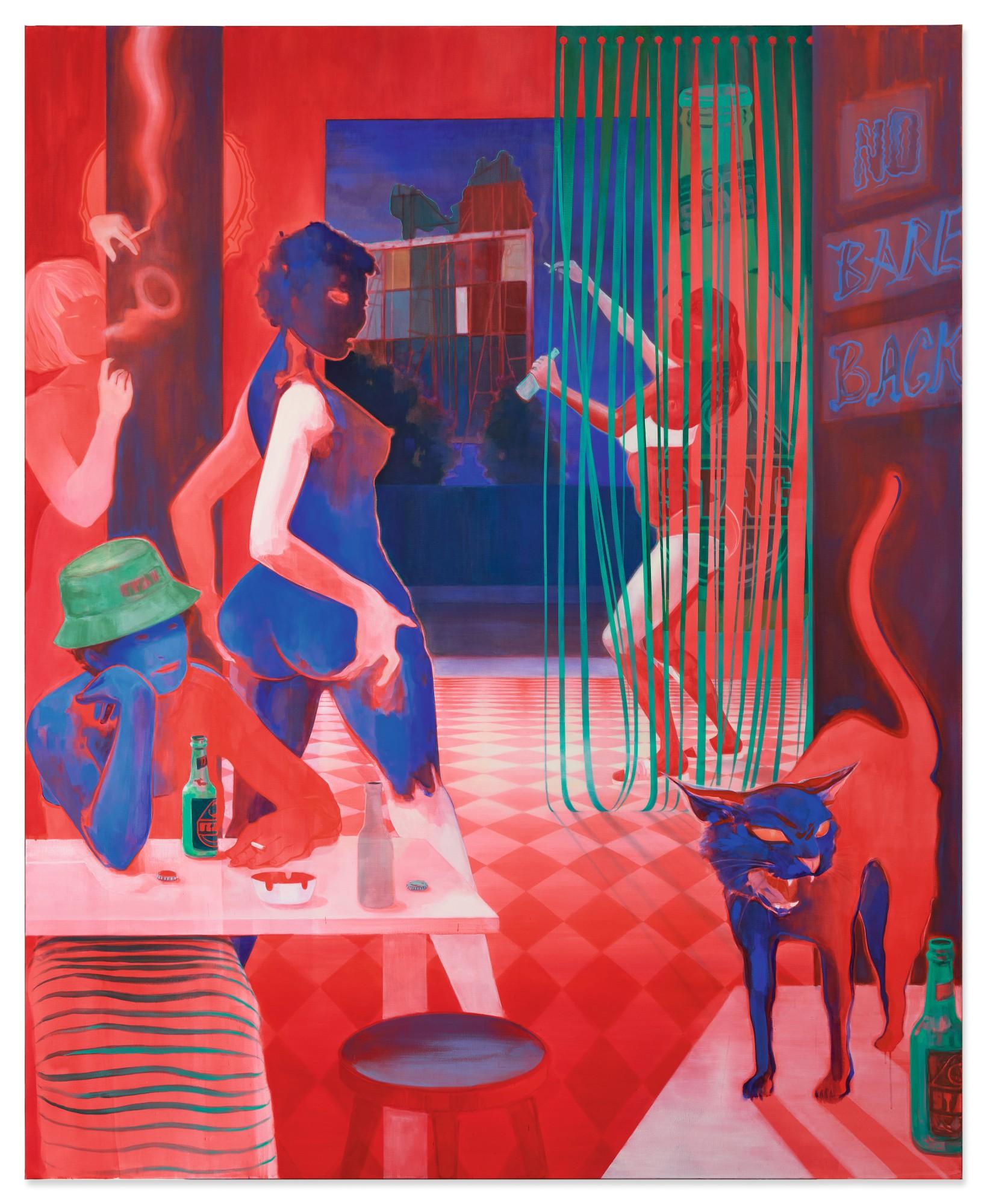 Lisa Brice - No Bare Back, after Embah