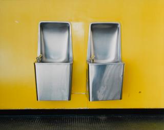 Lisa Kereszi - Twin Water Fountains, PS 20, Govenors Island, New York